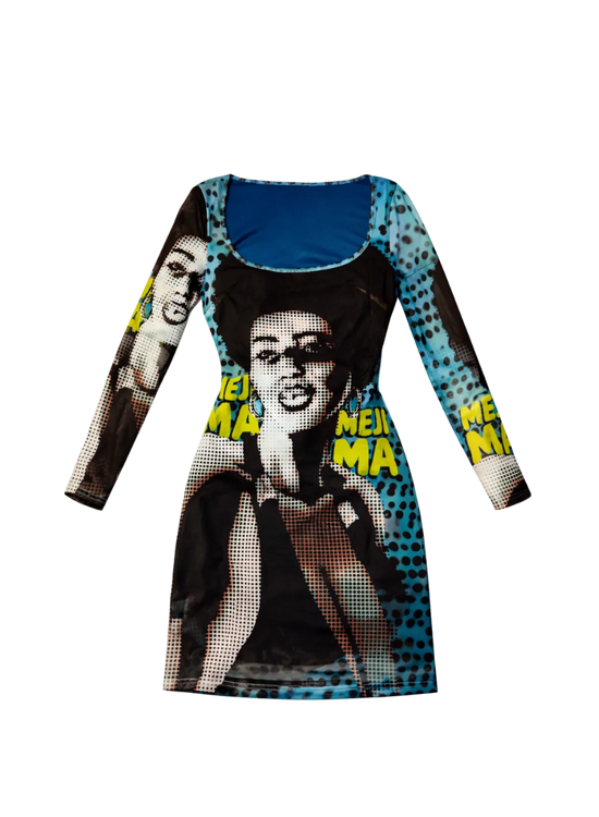 Mama G Dress - Blue image