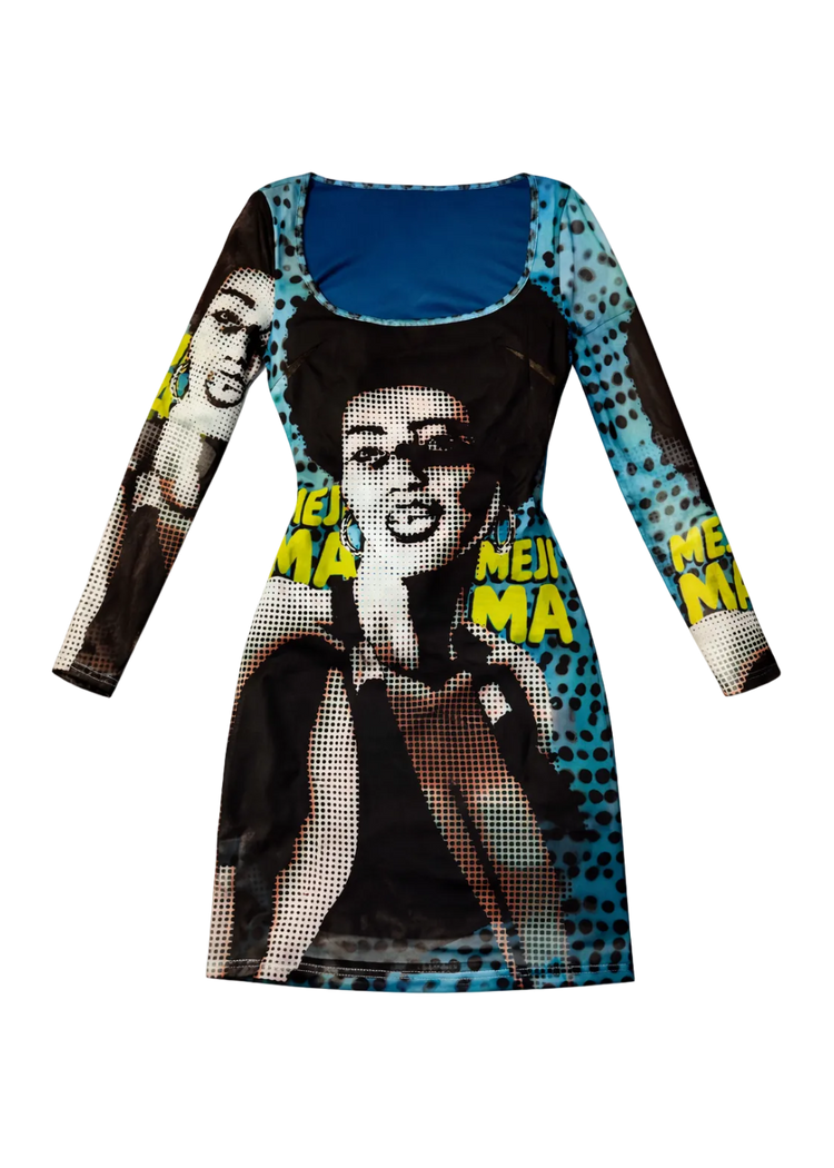 Mama G Blue Dress image