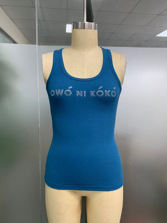 Owo ni koko Blue image