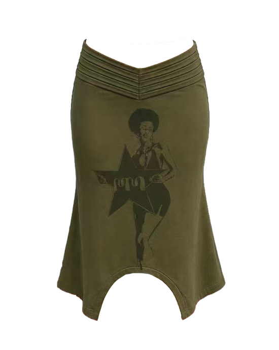 Mama Skirt (Green) image