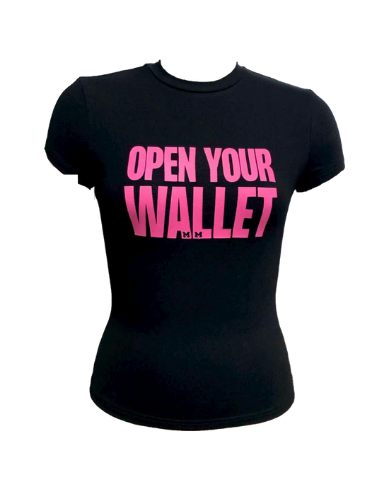 Open your wallet - Pink image