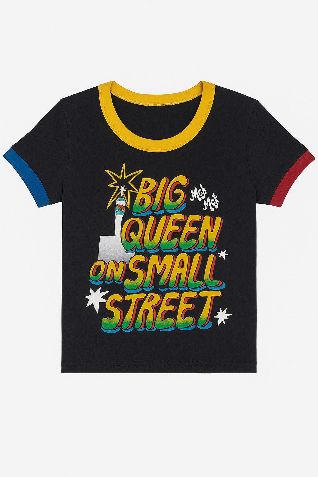 Big Queen on small street
