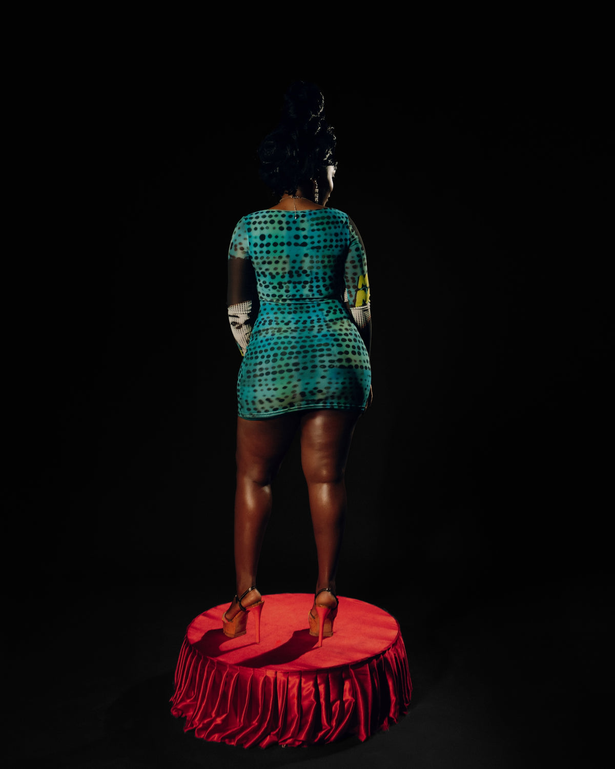 Mama G Blue Dress
