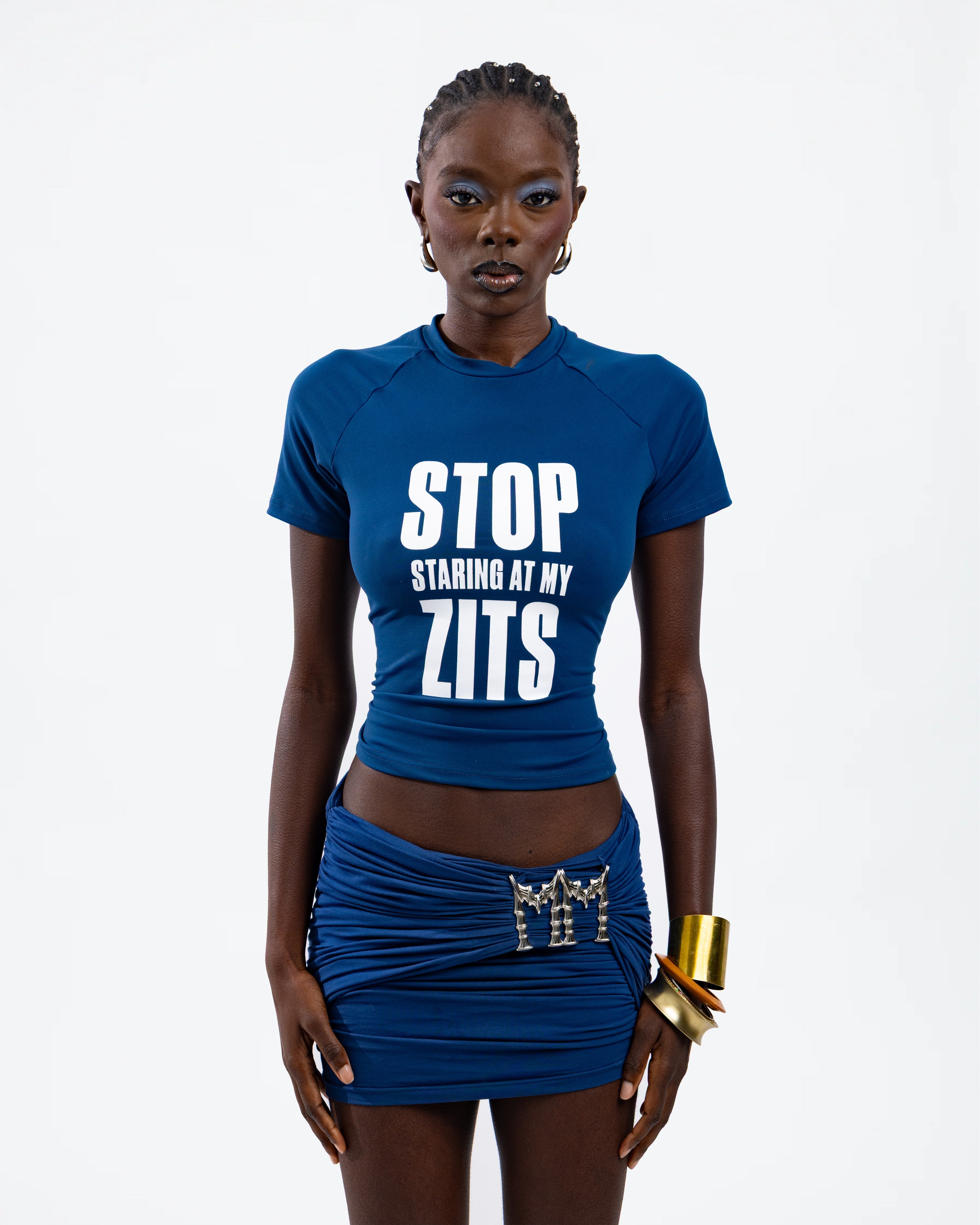Badge of Glory MM Blue Skirt