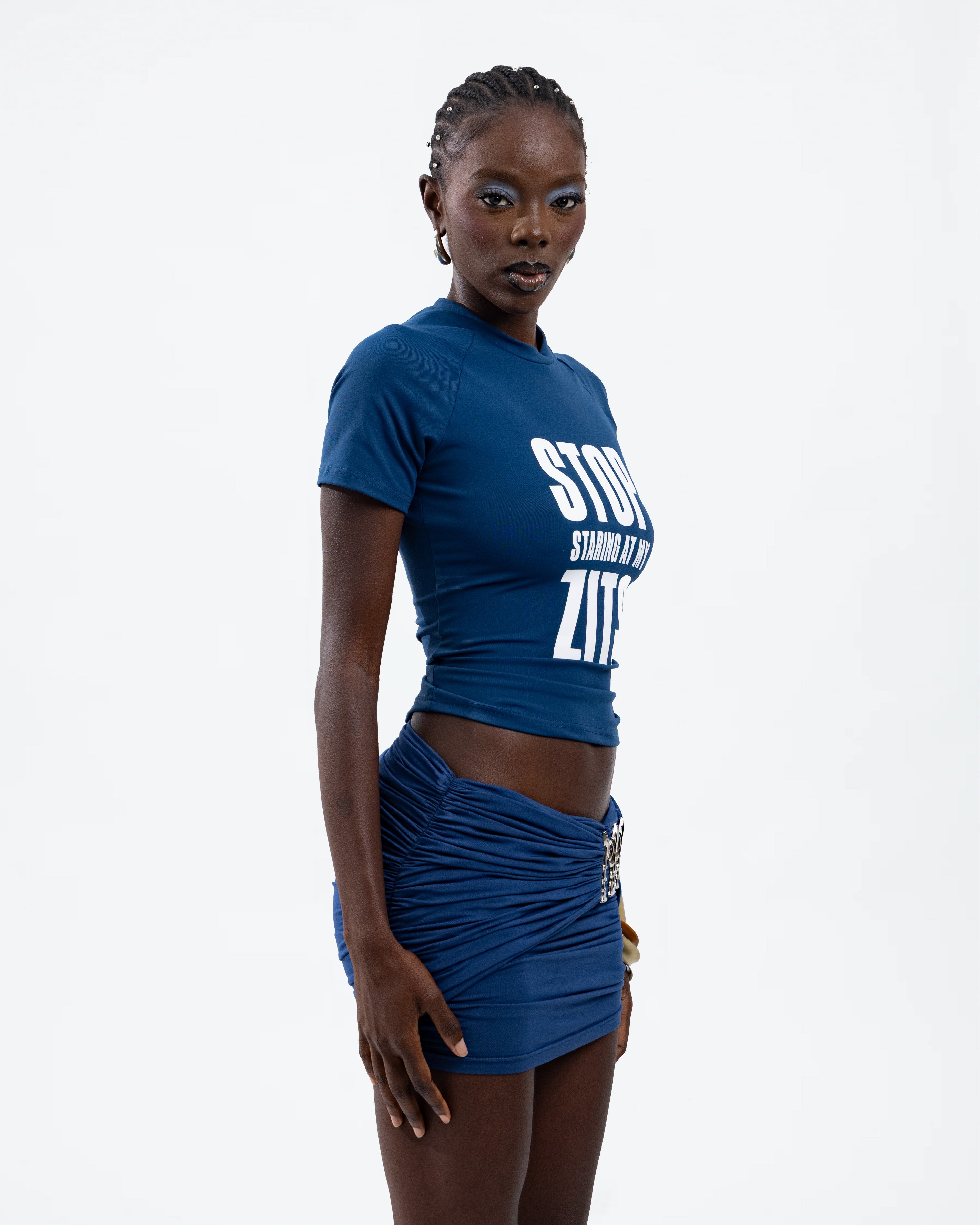Badge of Glory MM Blue Skirt