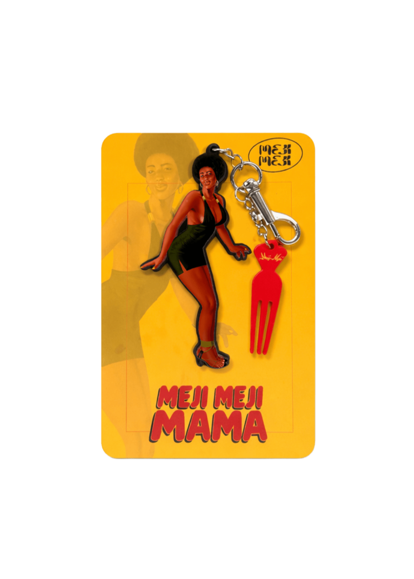 Meji Meji Mama Keychain