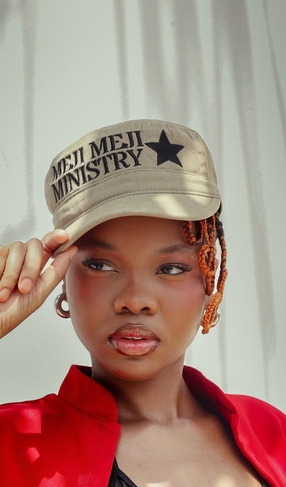 Meji Meji Ministry Hat - Brown